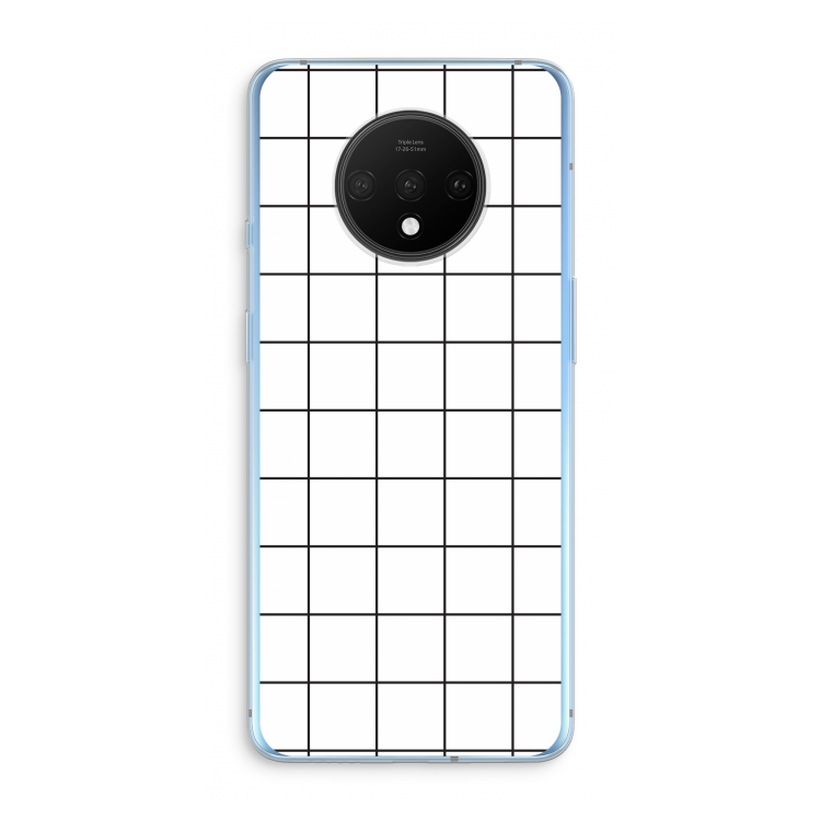 Rooster: OnePlus 7T Transparant Hoesje