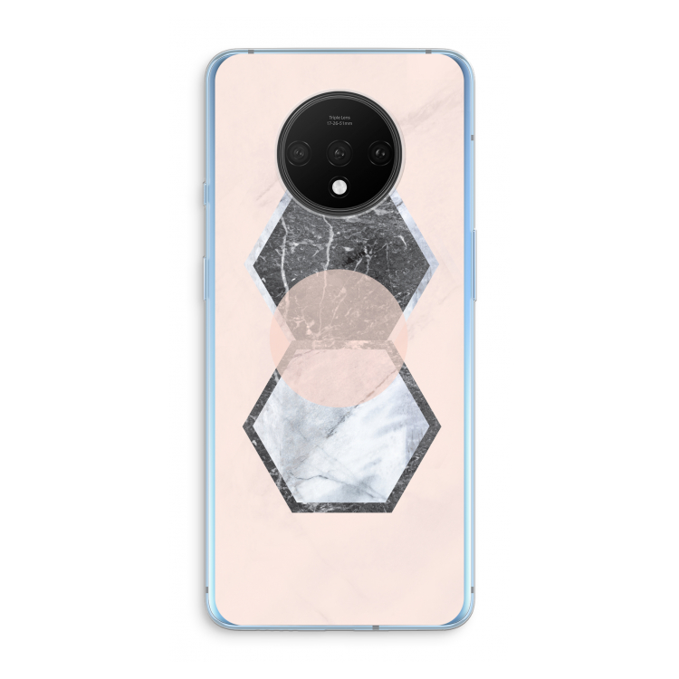 Creatieve toets: OnePlus 7T Transparant Hoesje