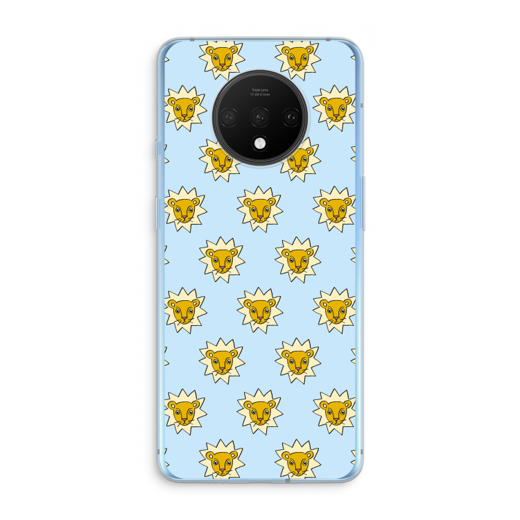 Leeuwenkoppen: OnePlus 7T Transparant Hoesje