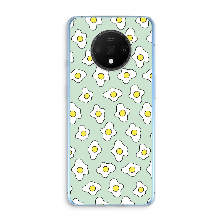 Spiegeleitjes: OnePlus 7T Transparant Hoesje