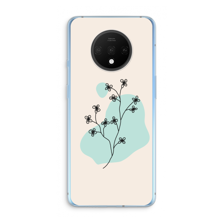 Love your petals: OnePlus 7T Transparant Hoesje