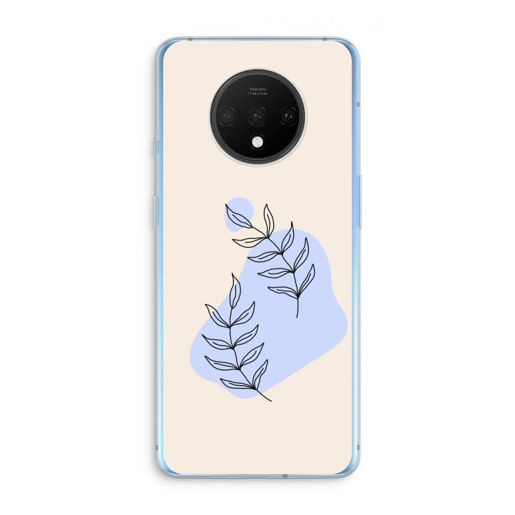 Leaf me if you can: OnePlus 7T Transparant Hoesje