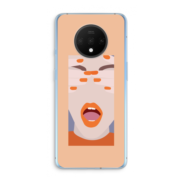 Surprise: OnePlus 7T Transparant Hoesje
