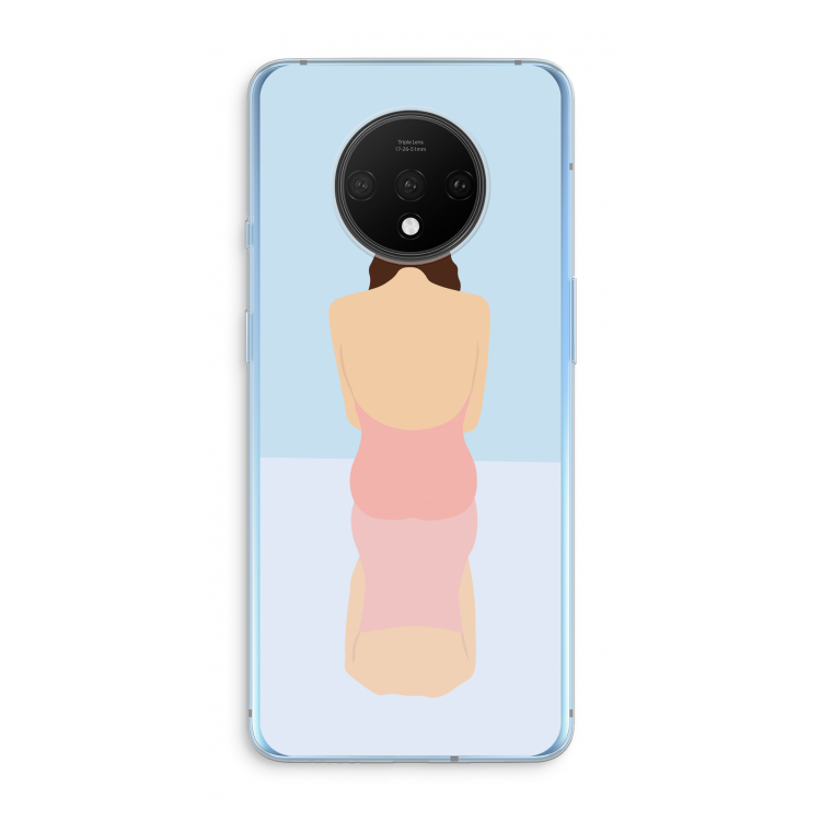 Mirror: OnePlus 7T Transparant Hoesje