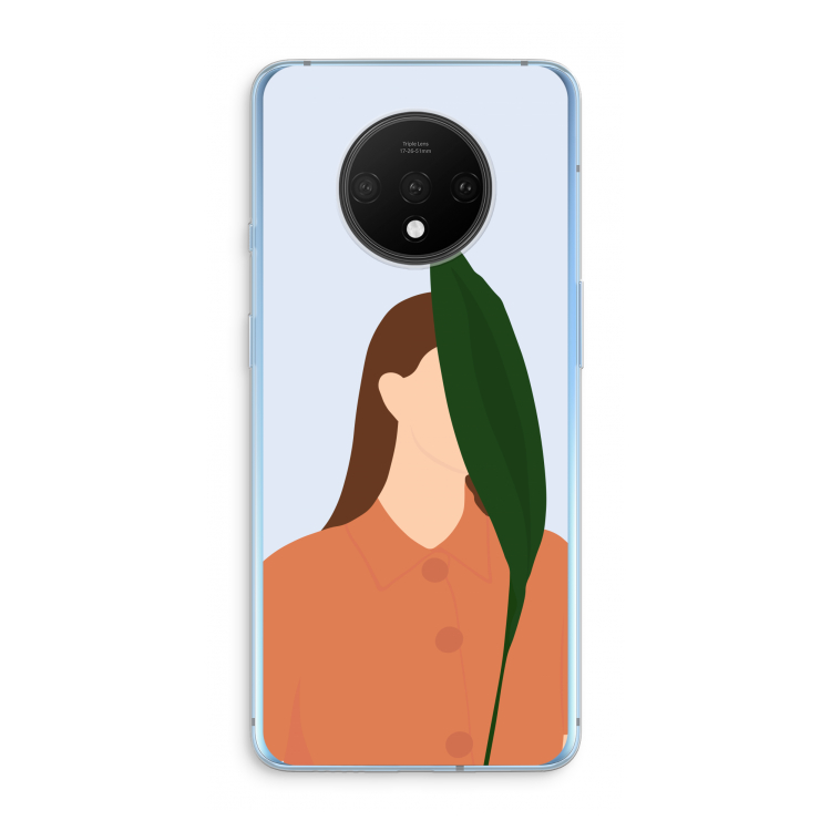 Leaf: OnePlus 7T Transparant Hoesje