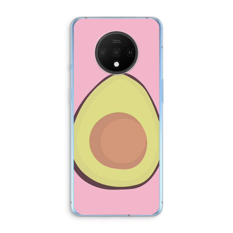Avocado: OnePlus 7T Transparant Hoesje