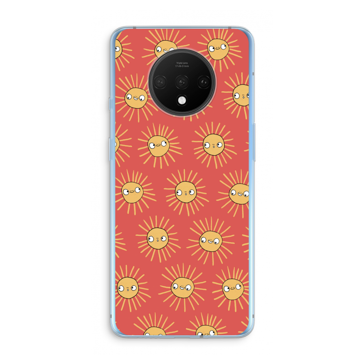 Zon: OnePlus 7T Transparant Hoesje