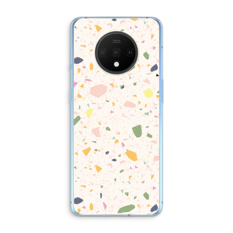 Terrazzo N°21: OnePlus 7T Transparant Hoesje