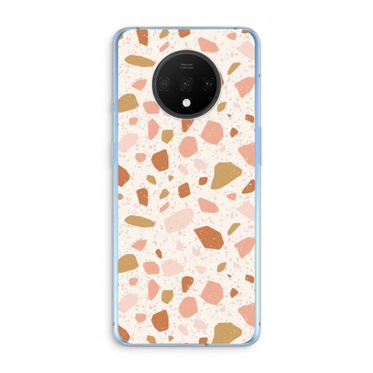 Terrazzo N°18: OnePlus 7T Transparant Hoesje