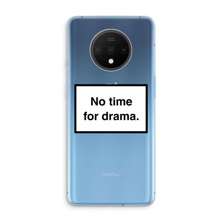 No drama: OnePlus 7T Transparant Hoesje