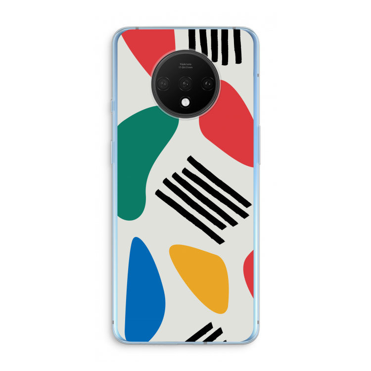 Illustratieve pop 1: OnePlus 7T Transparant Hoesje