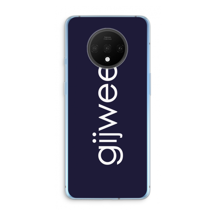 Gijweet: OnePlus 7T Transparant Hoesje
