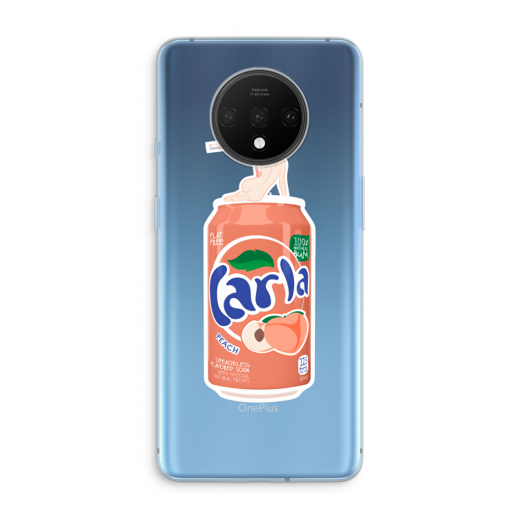S(peach)less: OnePlus 7T Transparant Hoesje