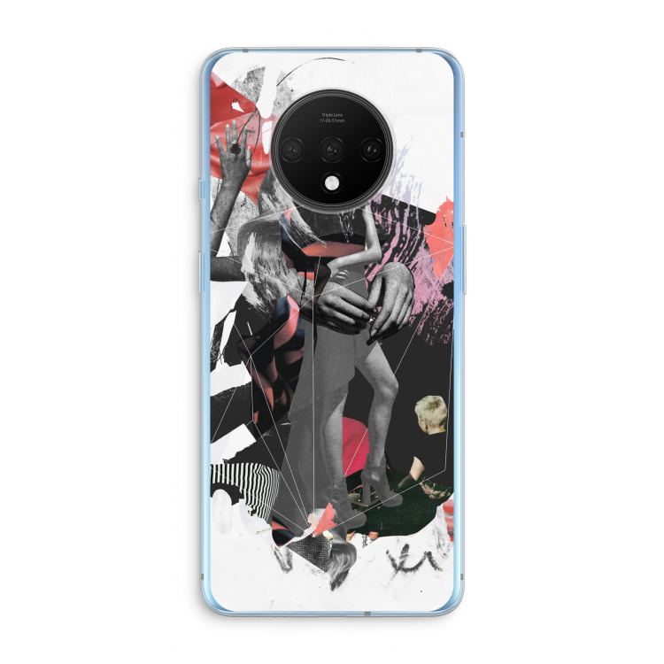 Dissimulation du réel: OnePlus 7T Transparant Hoesje