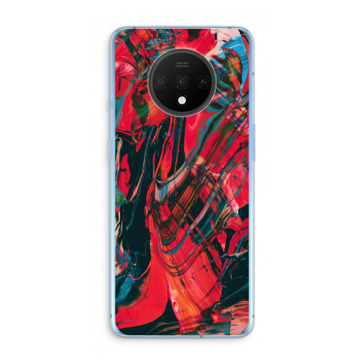 Endless Descent: OnePlus 7T Transparant Hoesje