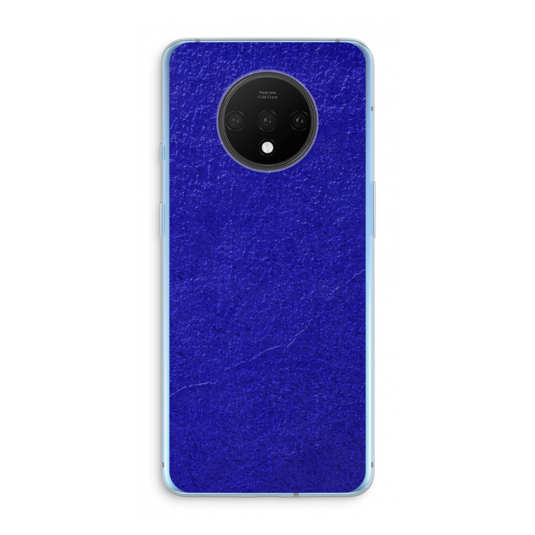 Majorelle Blue: OnePlus 7T Transparant Hoesje