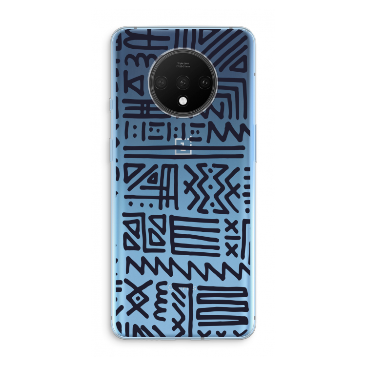 Marrakech print: OnePlus 7T Transparant Hoesje