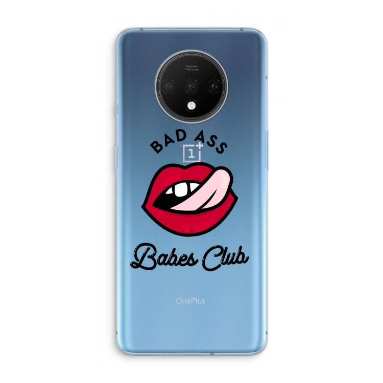 Badass Babes Club: OnePlus 7T Transparant Hoesje
