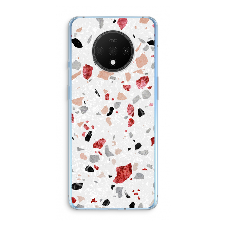 Terrazzo N°12: OnePlus 7T Transparant Hoesje