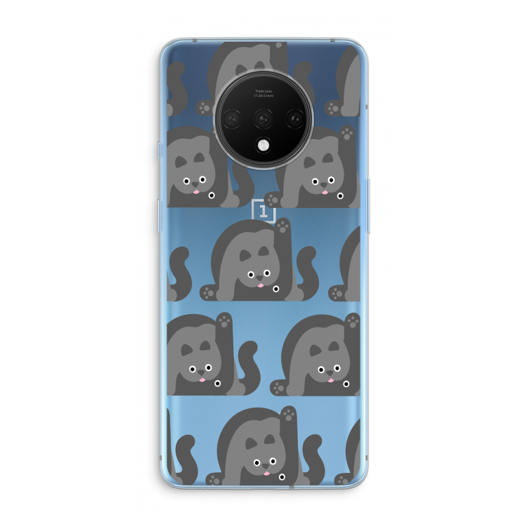 Cats: OnePlus 7T Transparant Hoesje