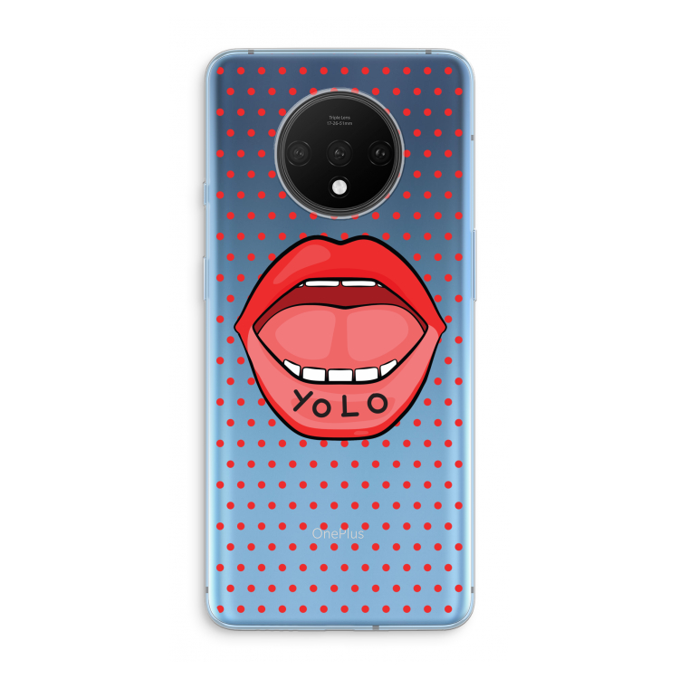 Yolo Denise: OnePlus 7T Transparant Hoesje