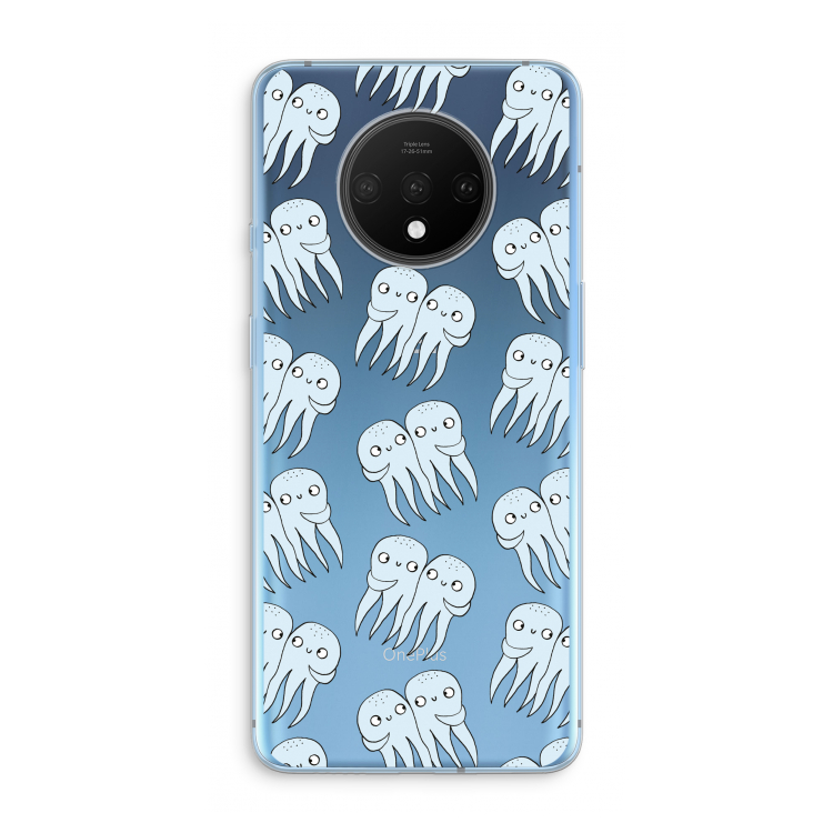 Octopussen: OnePlus 7T Transparant Hoesje