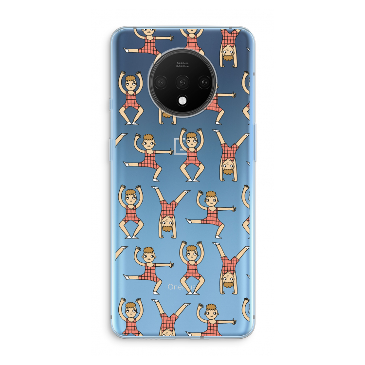 Gymboys: OnePlus 7T Transparant Hoesje