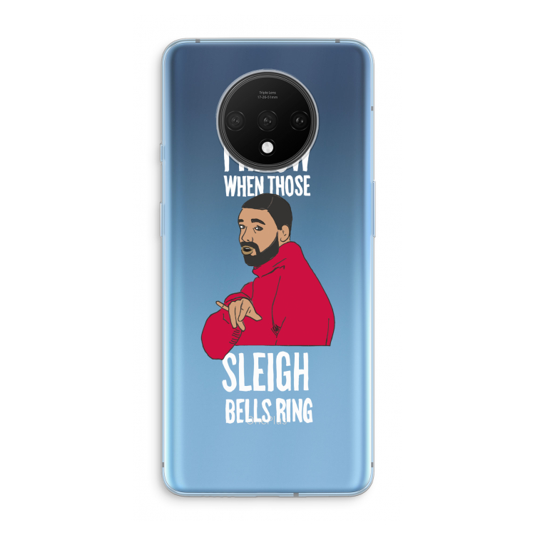 Sleigh Bells Ring: OnePlus 7T Transparant Hoesje
