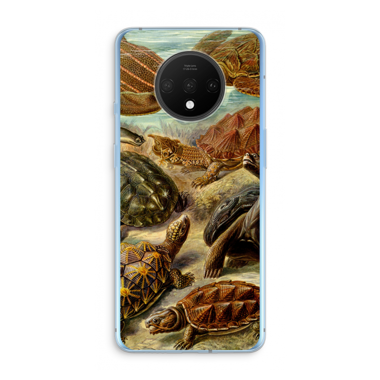 Haeckel Chelonia: OnePlus 7T Transparant Hoesje