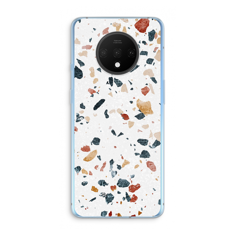Terrazzo N°4: OnePlus 7T Transparant Hoesje