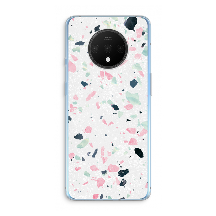 Terrazzo N°3: OnePlus 7T Transparant Hoesje
