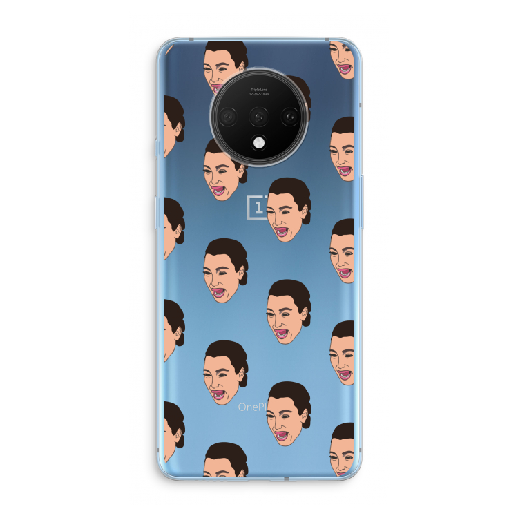 Ugly Cry Call: OnePlus 7T Transparant Hoesje