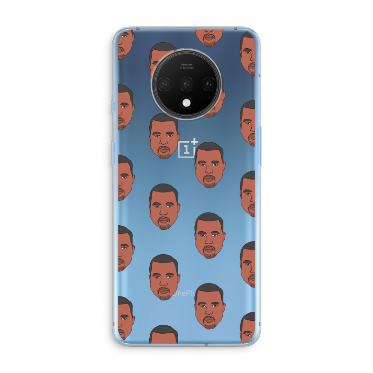 Kanye Call Me?: OnePlus 7T Transparant Hoesje