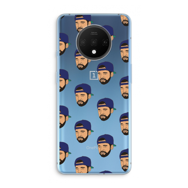 Drake Away: OnePlus 7T Transparant Hoesje