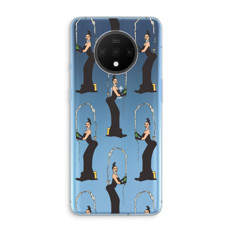 Pop Some Kim: OnePlus 7T Transparant Hoesje
