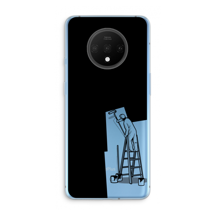 Musketon Painter: OnePlus 7T Transparant Hoesje