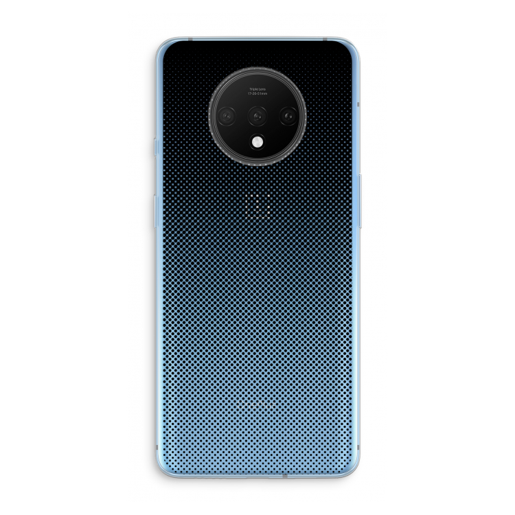 Musketon Halftone: OnePlus 7T Transparant Hoesje