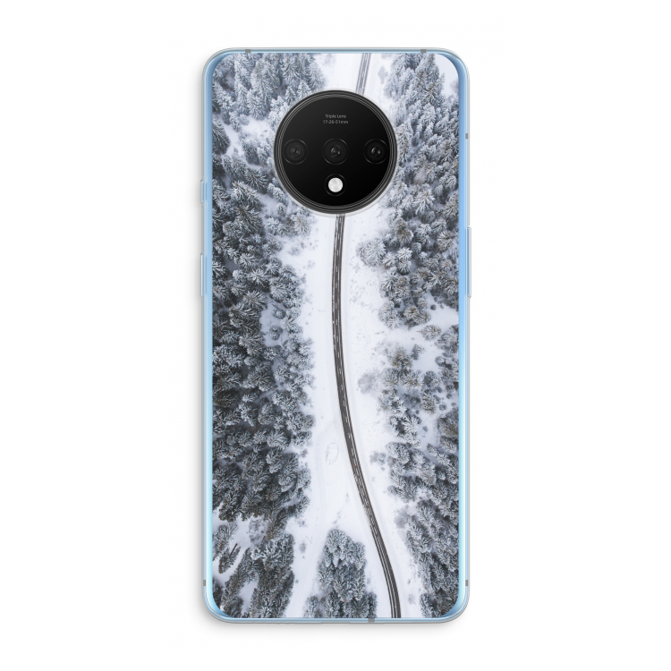 Snøfall: OnePlus 7T Transparant Hoesje