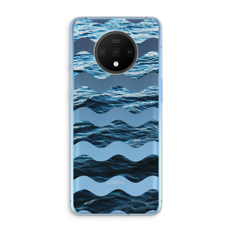 Oceaan: OnePlus 7T Transparant Hoesje