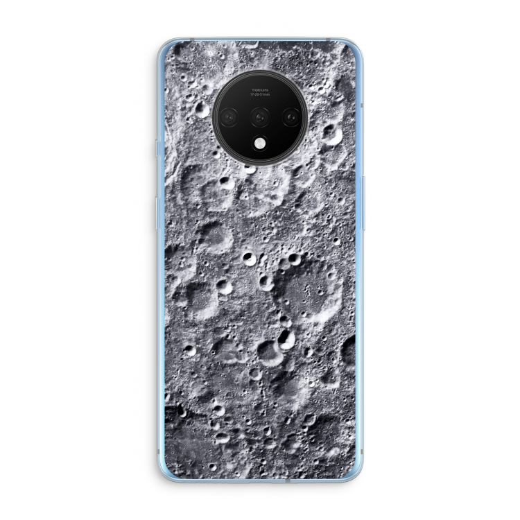 Maanlandschap: OnePlus 7T Transparant Hoesje