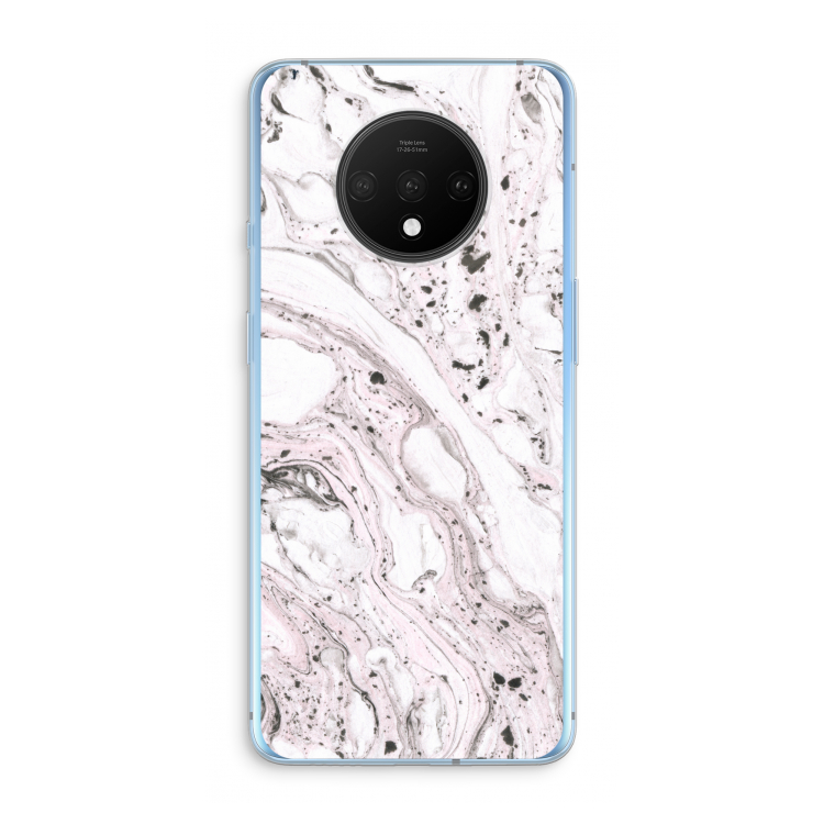 Mengelmoes: OnePlus 7T Transparant Hoesje