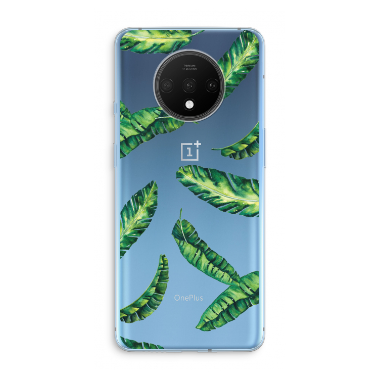 Lange bladeren: OnePlus 7T Transparant Hoesje