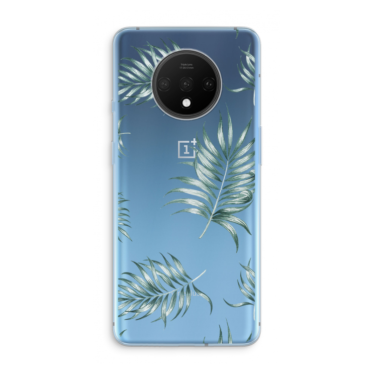 Simple leaves: OnePlus 7T Transparant Hoesje