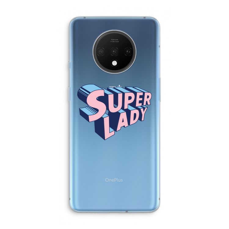 Superlady: OnePlus 7T Transparant Hoesje