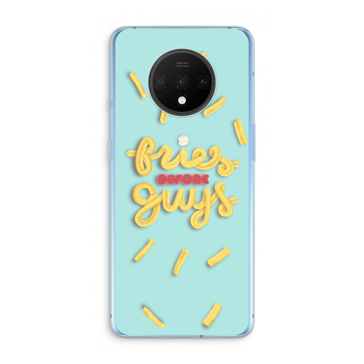 Always fries: OnePlus 7T Transparant Hoesje
