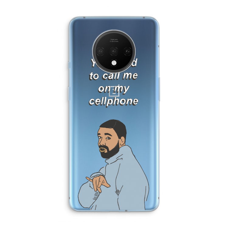 Hotline bling: OnePlus 7T Transparant Hoesje