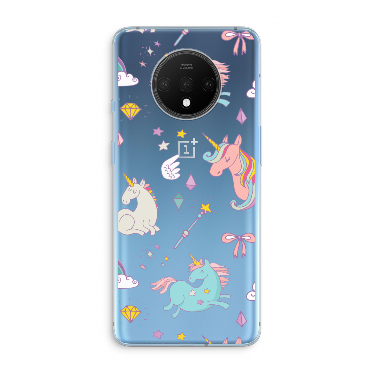 Fantasiewereld: OnePlus 7T Transparant Hoesje