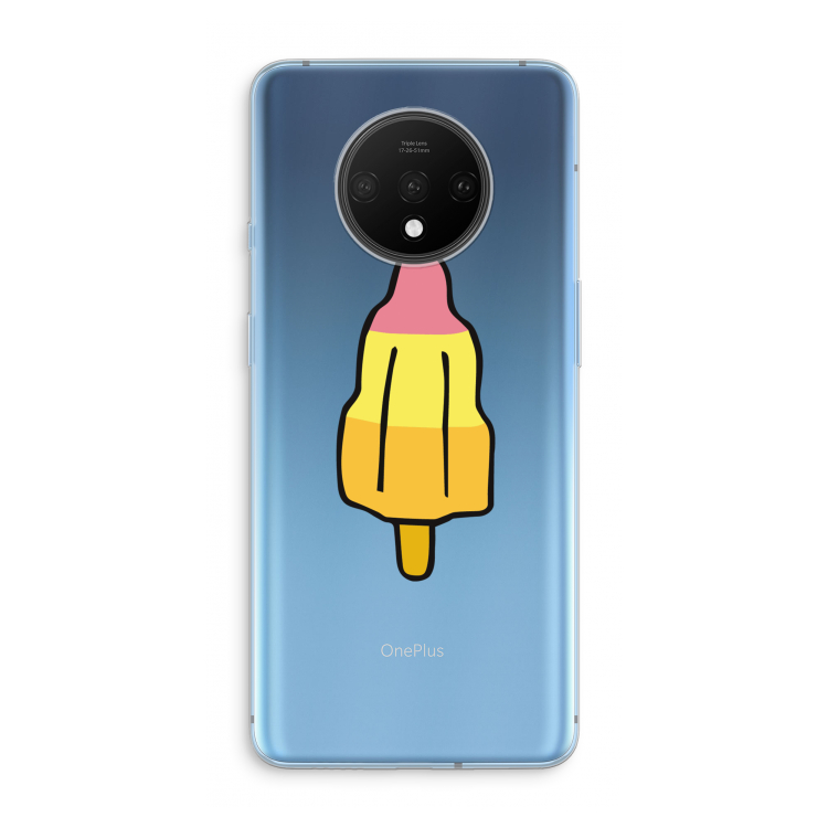 Raketijsje: OnePlus 7T Transparant Hoesje