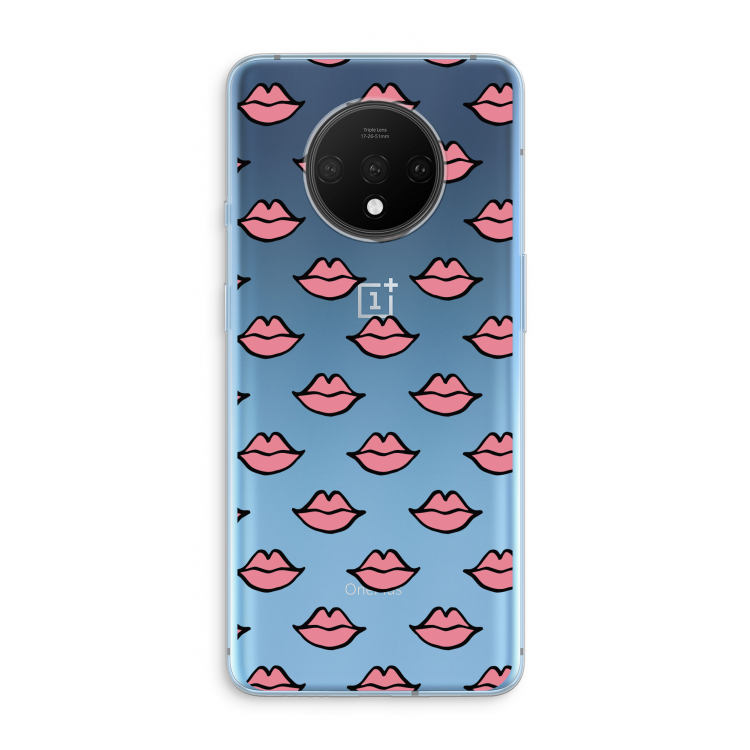 Lipjes: OnePlus 7T Transparant Hoesje