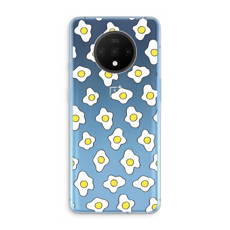 Spiegeleitjes: OnePlus 7T Transparant Hoesje